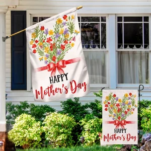 Happy Mother’s Day Floral Flag