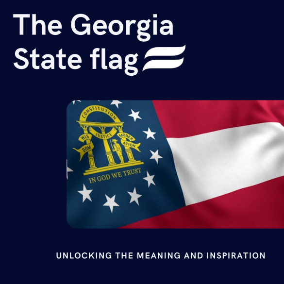 The Georgia State flag