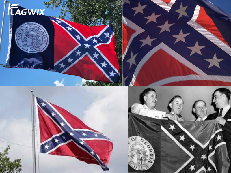 Confederate Battle Flag​ Of Georgia