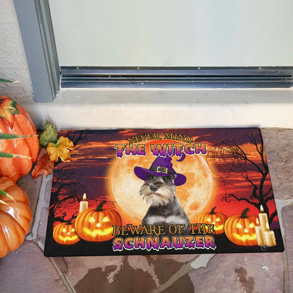 Schnauzer Doormat Halloween THB3296DM