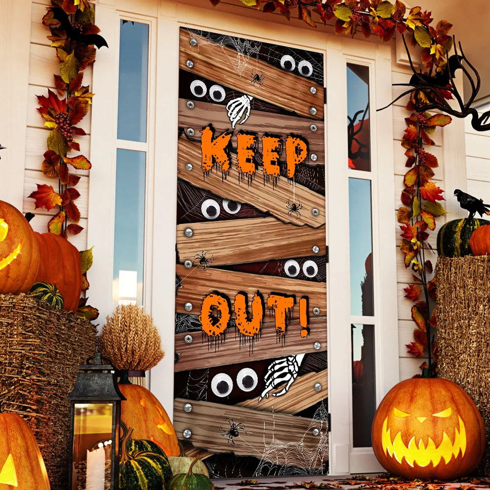 Halloween Door Cover MLH1907D