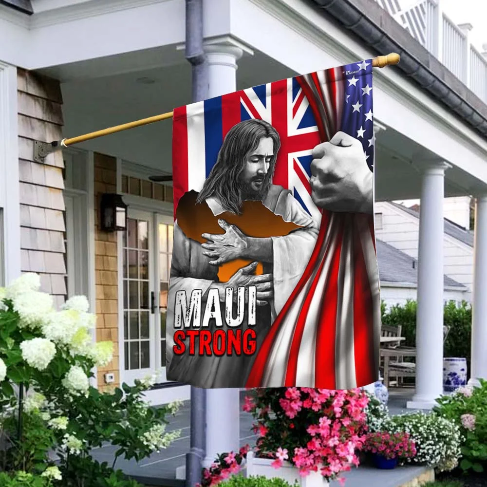 Maui Strong Flag Pray For Maui Support For Hawaii TQN1620F