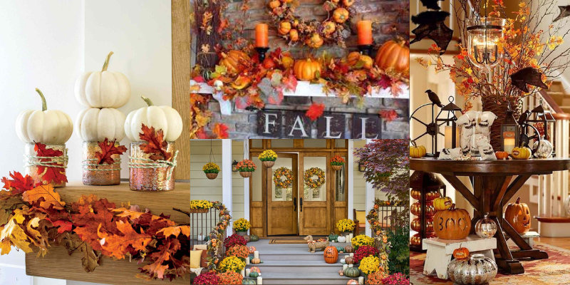 autumn fall decor Inspiration from Halloween