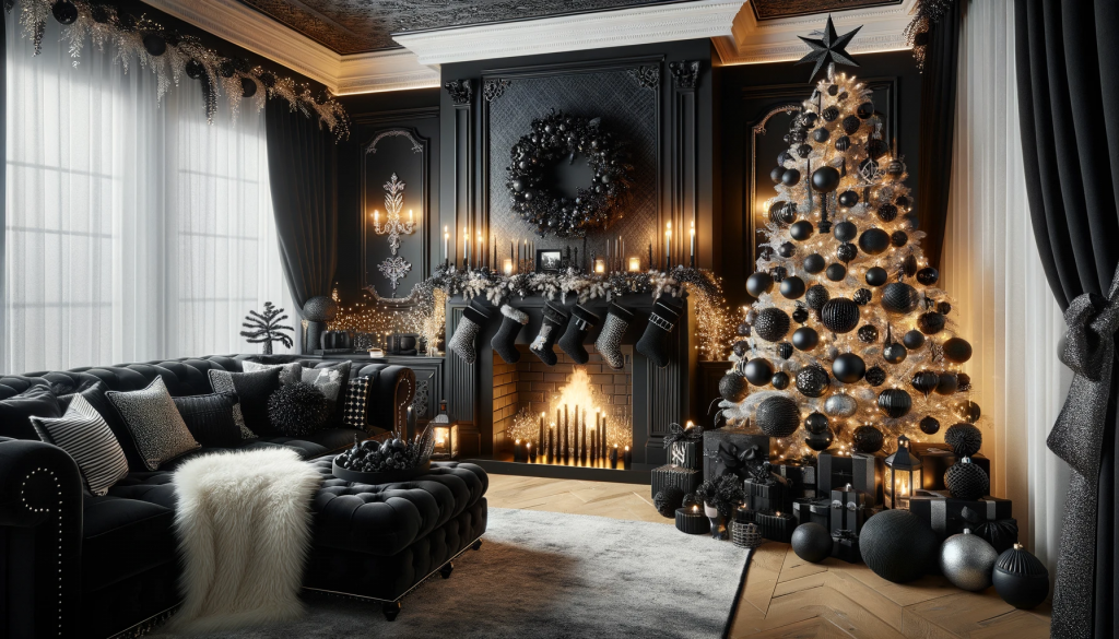Flipping the Script: Black Accents in Holiday Decor