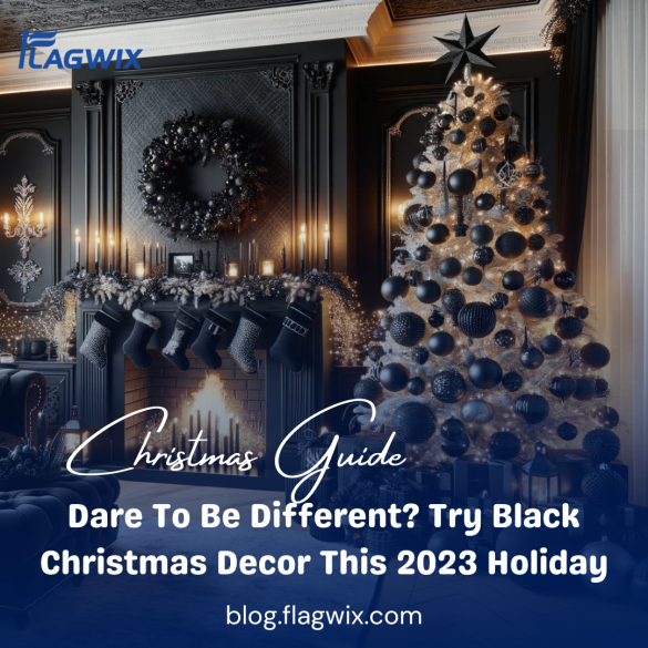 Dare To Be Different Try Black Christmas Decor This 2023 Holiday