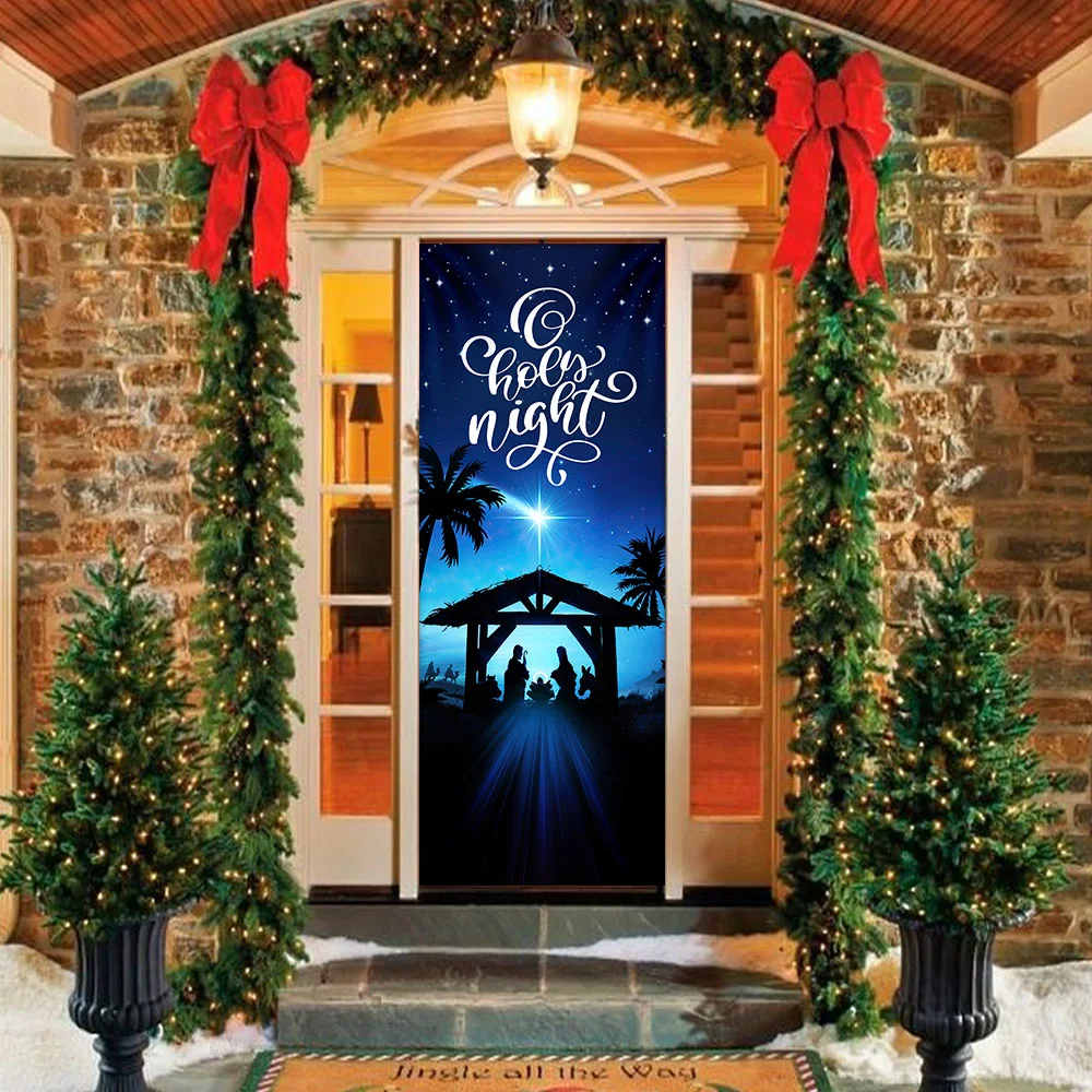 Jesus Is Born, Christmas Silent Night Door Cover TPT361D