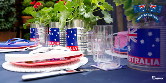 Australia Day Table Decorations