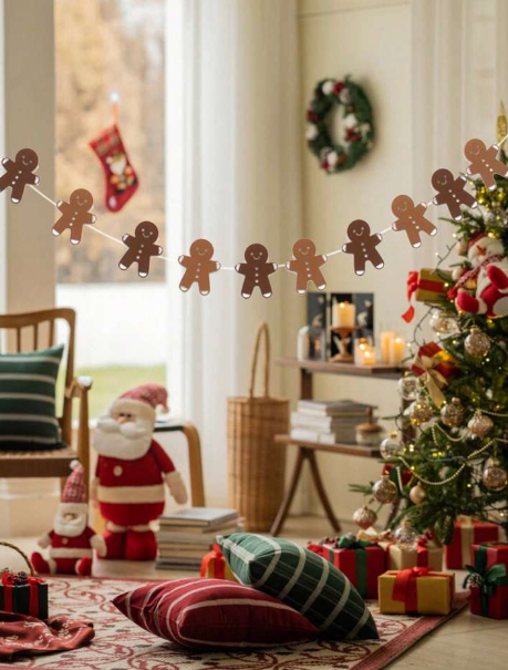 Matching Gingerbread House Flag With Your Home's Existing Decor​