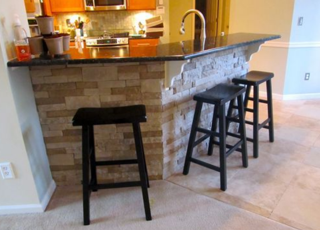 St Patrick Thin Stone Tiles for Bar Counter