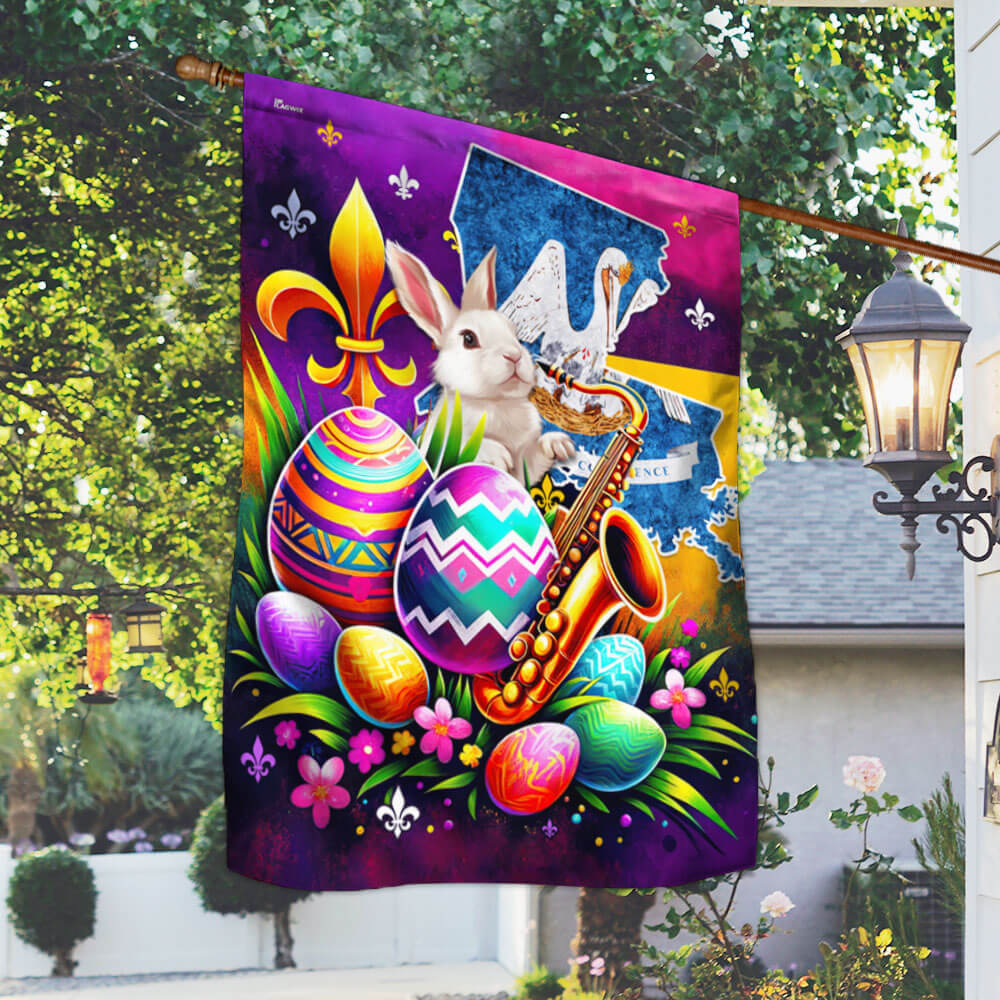 Louisiana State Easter Day Flag MLN2452F