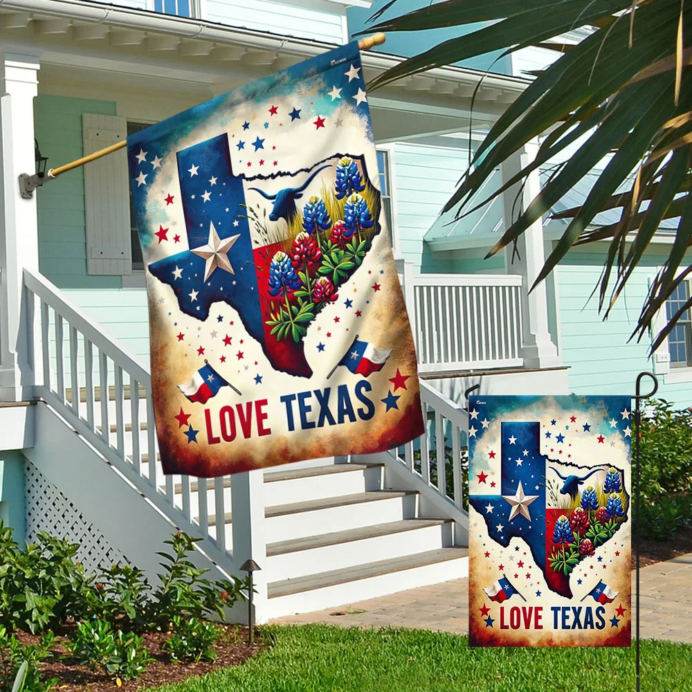 FLAGWIX Love Texas Flag