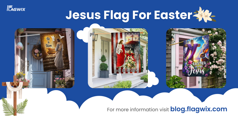 Jesus Flag For Easter