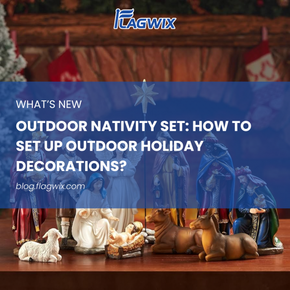 Outdoor Nativity Set: How To Set Up Outdoor Holiday Decorations