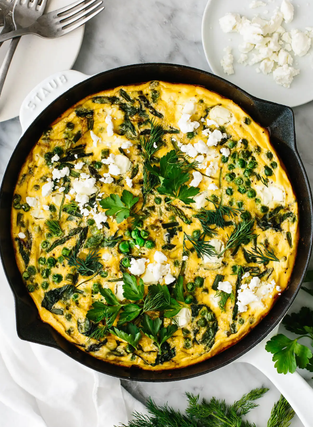 Spring Vegetable Frittata