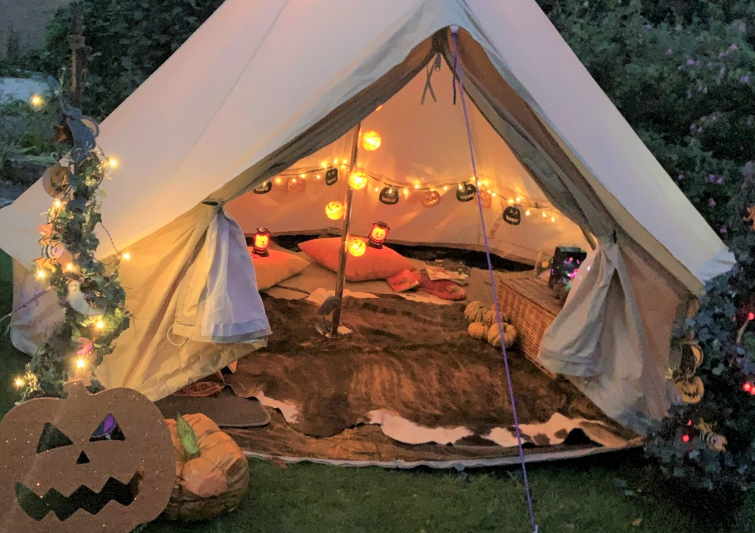 Halloween camping activities