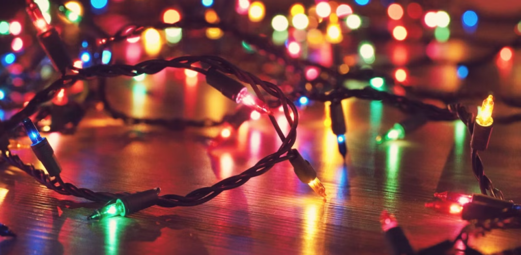 Repurpose Christmas Lights for a Sparkling Home