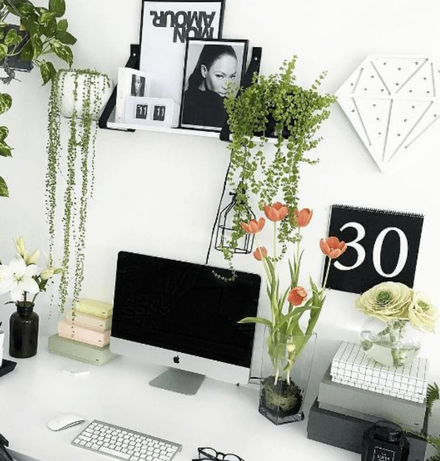 Flowers for Work desk